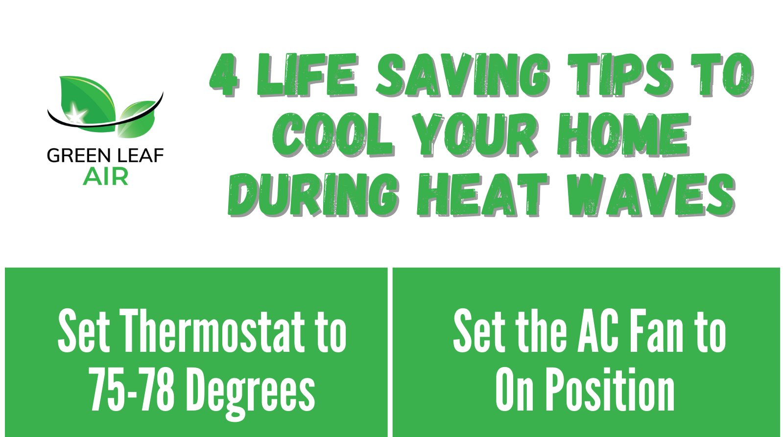 4 Tips to Cool Your Home during Heat Waves