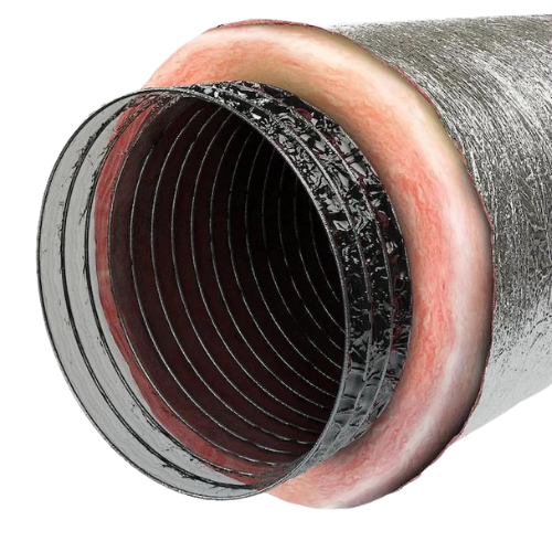 Insulated Polyester Flexible HVAC Air Ducts