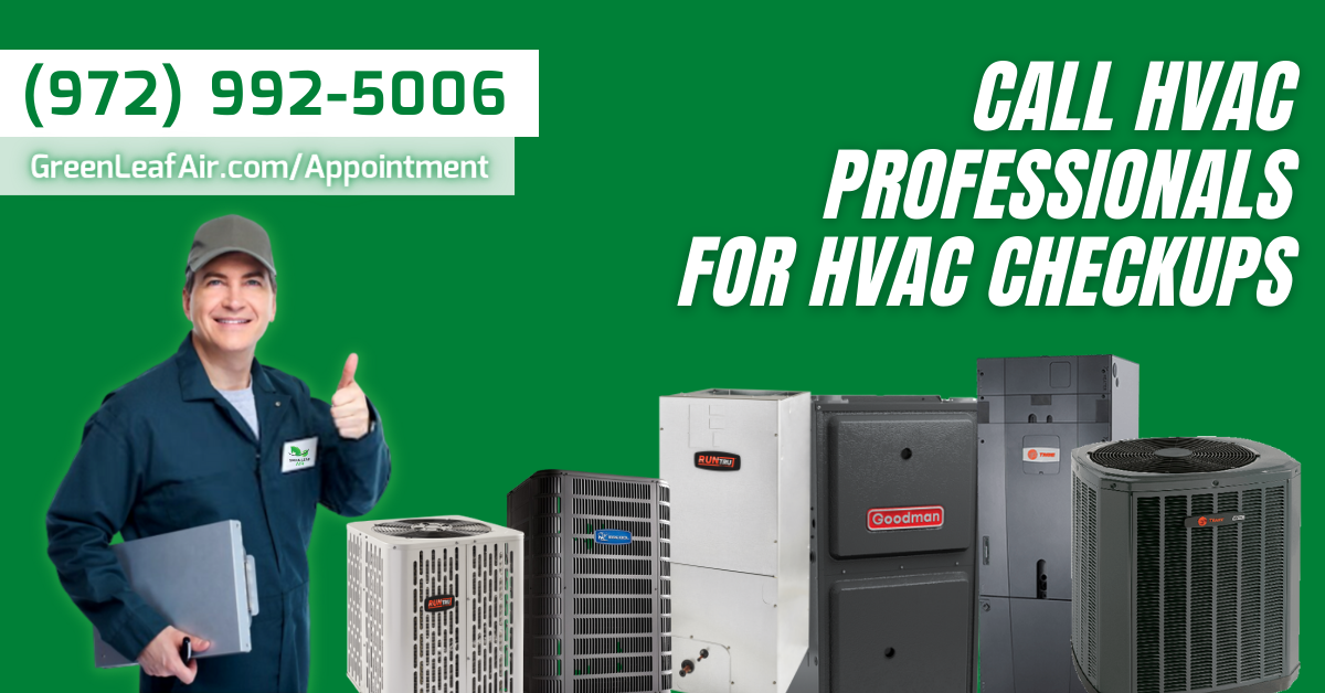 Call HVAC Professionals for HVAC Checkups