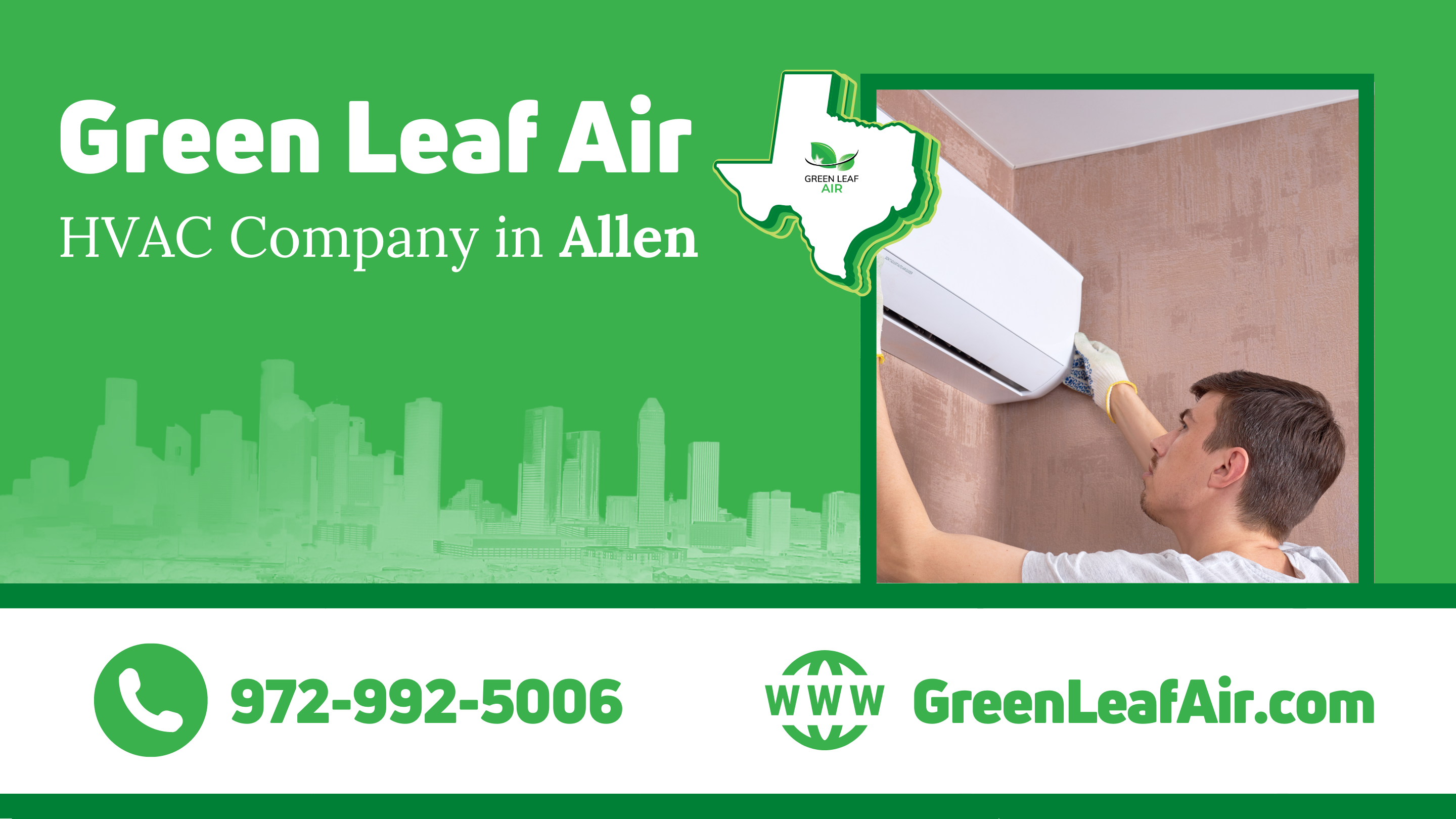Green Leaf Air — HVAC Company in Allen, Texas