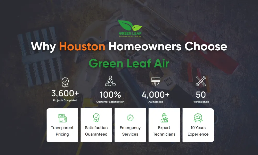 Trusted HVAC Services In Houston,Texas | Green Leaf Air